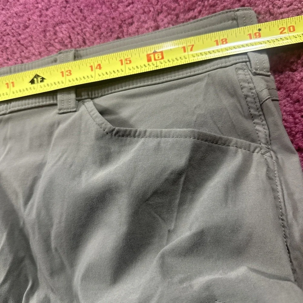 Eddie Bauer Pants Mens Fit 38x34 Green First Ascent Guide Pro Hiking Articulated